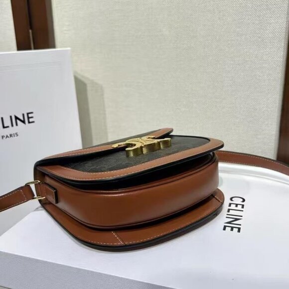 Celine Triomphe Brown & Tan - Picture 5 of 7